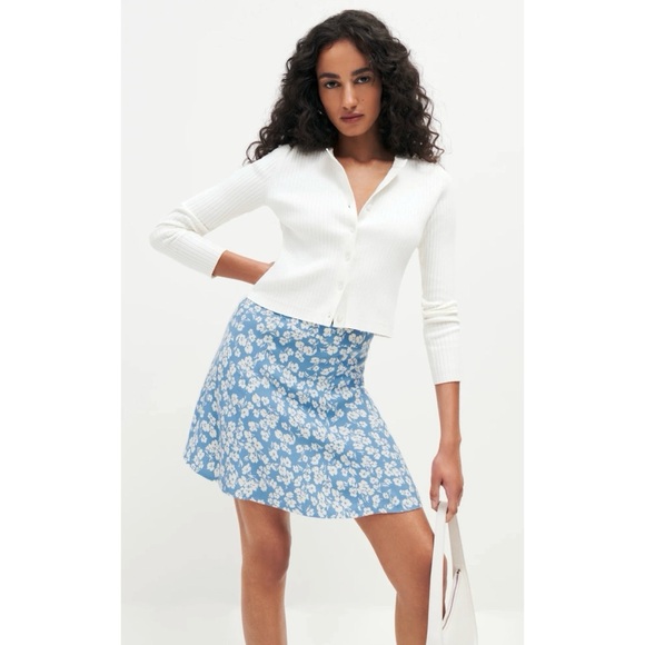 Reformation Flounce Skirt in Daniella